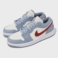 Nike 休閒鞋 Wmns Air Jordan 1 Low 女鞋 男鞋 寶寶藍 紅 AJ1 低筒 DC0774-164