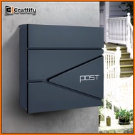 Peti Surat Mail Box Peti Surat Outdoor Modern Mail Box Outdoor Waterproof Letter Box Post Box Rain A