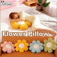 Cute Sunflower Flower Pillow Cotton Sofa Chair Cushion Soft Seat Pad Perfect for Birthday Gifts Home