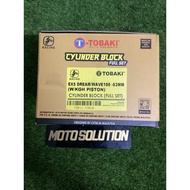 CYLINDER BLOCK (FULL SET) EX5 DREAM/WAVE100 -53MM TOBAKI