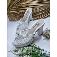 Angela white shoes 9cm high