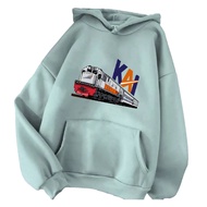 sweater hoodie anak kereta api indonesia KAI jaket anak laki laki perempuan usia 5-14 tahun