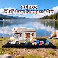 Clear Storage Box Akrilik 防尘手办收纳盒 Display Rack Kotak Penyimpanan For Lego 60283 Holiday Camper RV