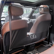 TIMEKEY 46*30inch Car Interior Seat Divider Net & Rear Safety Barrier Prevents Pet Running for Drive