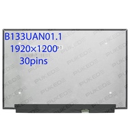 13.3"Inch Laptop LCD Screen B133UAN01.1 NV133WUM-N60 100% sRGB Display Matrix Panel 1920x1200 edp 30