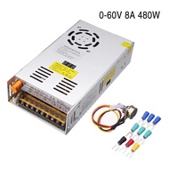 AC 220V To DC 60V Driver Power Supply Transformer Driver Adapter 8A 480W