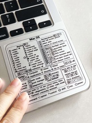 1入組筆記本電腦快捷貼紙適用於MacBook24英寸,鍵盤貼