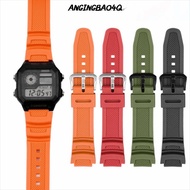 ANGINGBAO4Q Silicone Watch WristBand, Men Women Sports Silicone Strap, Replacement Pin Buckle Watch 