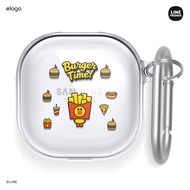 elago l LINE FRIENDS Burger Time Galaxy Buds EF / 2Pro  / Pro / Buds2 Case (elago X LINE ลิขสิทธิ์แท