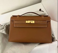 全新 Hermes Kelly Pochette 金金🎠✨
