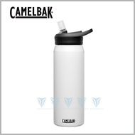 【CamelBak】CB2809101075 750ml eddy+不鏽鋼多水吸管保溫瓶(保冰) 經典白