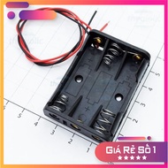 [3 Pieces]- Battery Box, 3xAAA Battery Tray 20cm Extension Cord Truong Giang Components 86