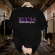 RUCAS Men's T-shirt with American style, trendy couple T-shirt for men