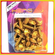 ∟ ☇ ◱ 20pcs Gold Bolts Set for Nmax, Aerox, Mio i125, Sporty, Soulty, Smash 115, Sniper 150/155