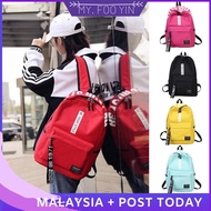 B56 Ready Stock Myfooyin Backpack school travel bag sekolah handbag lelaki wanita bag