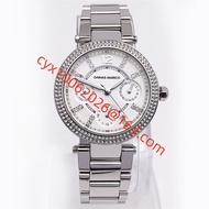 สไตล์นาฬิกาสำหรับผู้หญิง แบบสายพานสแตนเลส ขนาดมินิ MK5615 MK5616 MK6055 MK6056 MK6110 MK6451 33 มม.