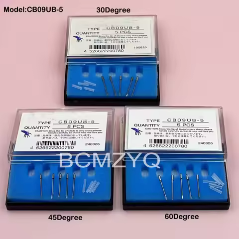 5PCS CB09UB-5 Tungsten Steel Lettering Knife For Graphtec CE5000 CE6000 FC8600 FC8000 Vinyl Cutter C