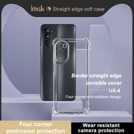 Imak for Motorola MOTO G52 5G / MOTO G82 5G Case UX-4 Transparent Camera Protection Shockproof Back 
