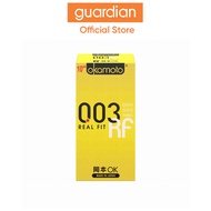Okamoto 003 Real Fit Condoms, 10pcs
