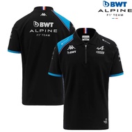 2023 Newest F1 Racing Jersey + BWT Alpine F1 Racing 2023 Team Polo Shirt + Unisex Summer Short Sleev