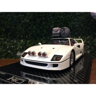 1/18 VIP Model Ferrari F40 Snow Drifting White VIP180512[MGM