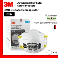 3M 8210 8110S (Small Size) 8210V (Valve) N95 Particulate Disposable Respirator Haze mask Dust Mask