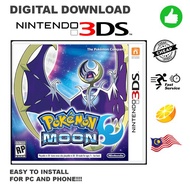Pokemon Moon Digital Download for Nintendo 3DS,PC and Phone