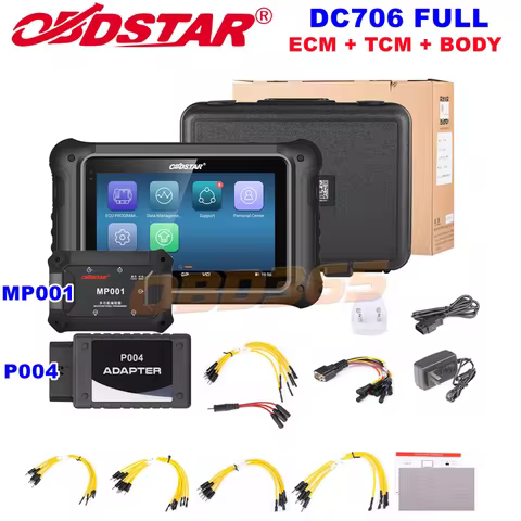 OBDSTAR DC706 ECU Tool Full Version ECM + TCM + BODY with MP001 Set