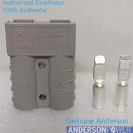 2 Phích Cắm Điện Cái/lốc V Anderson SB 50A 50 SB50 SB50A 600 Chính Hãng Đầu Nối Pin Màu Xám 6319 Đỏ 