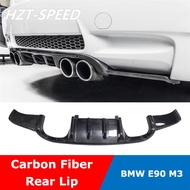 E90 Carbon Fiber  Car Body Kit Rear Bumper Lip Diffuser Spoiler For BMW 3 Series E90 M3 Modification