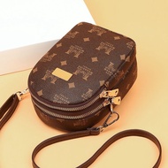 PB9 2022 New Korean Style Fashionable One-Shoulder Crossbody Women's Bag Multi-Layer Zipper Mobile P