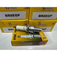 NGK G-POWER PLUG MOTOR RACING BR8EGP FOR Y125ZR/RXZ/KR150/ZX150 【100% ORIGINAL NGK】