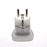 【Trusted】 Eu German Conversion Plug Indonesia Travel Adapter Type F Uk Au Socket to Kr 4.8mm Convert