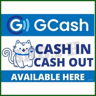 △  ◊ GCASH RATE QUALITY LAMINATED SIGNAGE