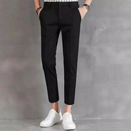 ANKLE PANTS MEN'S LONG ANKLE PANTS SLIM FIT ANKLE PANTS SIRWAL PANTS