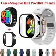 Case + Strap for HK9 Pro Smart Watch Silicone Strap for HK8 Pro max Smart Watch / HK8 Pro Ultra Smar