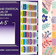 Index Tabs for DSM-5, DSM-5-TR, 11 Blank Tabs Included, Color-Coded and Laminated, with Alignment Gu