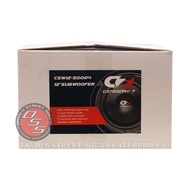 ♞,♘,♙CATEGORY 7 CSW12-500 D4 12'' SUBWOOFER