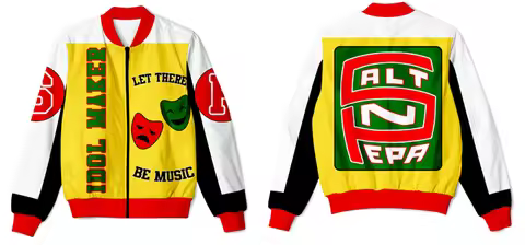 8 Styles Real American US Size Salt-n-Pepa-8-ball 3D Sublimation Printing 3XL 4XL 5XL 6XL Jacket