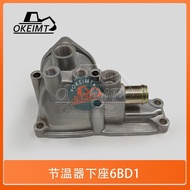 Excavator engine parts suitable for Isuzu6BD1Engine Thermostat Lower Mount 5-13716026-0