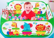 บ่อบอลเป่าลม Intex ลาย Disney Pixars Cars ที่นอนรถคาร์สีแดง (180 x 145 x 71 ซม.)  แถมฟรีบอล 12 ลูก