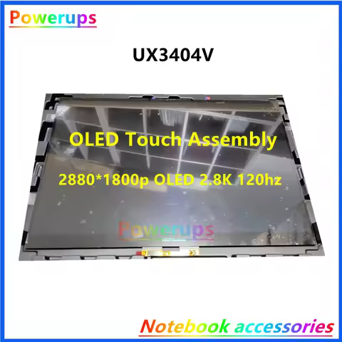 New A+ Laptop LCD/LED Touch Screen/Display Assembly For Asus Zenbook 14X UX3404 UX3404V ATNA45AF01 O