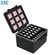 JJC Multifunctional Protective Case for Vertical Storing USB Flash Drive / SD / MSD Micro SD / TF Cards, Large Capacity USB Flash Drive Organizing Box with Extra Memory Card Slots