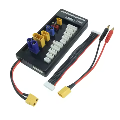 NEW XT90 EC5 EC3 XT60 T XT30 Parallel Lipo Battery Charging Board 2-6S for ISDT Q6 PL6 PL8 Charger I