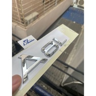 Audi A8L embossed sticker - A8L stamp - audi A8 logo - car sticker - A8L symbol