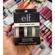 SET OF 3 GENUINE ELF PUTTY PRIMER TRIO MAKEUP PRIMER - 11297