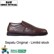 Uawshoesofficial x SHADOW ISLAND | SAMUEL 1.7 BLACK BROWN - Unisex Casual Shoes for Men and Women Sl