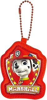 Tees Factory Paw Patrol Name Holder Mascot Marshall Emblem H 3.3 x W 2.5 x D 0.1 inches (8.4 x 6.3 x