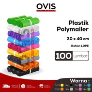 4psy- Polymailer Plastic 30X40 Cm Online Packing Ldpe 100 Pcs Adhesive