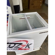 (NEW) Icecream DIsplay Freezer SAKATO 117L (Mini Type) Sliding Door
